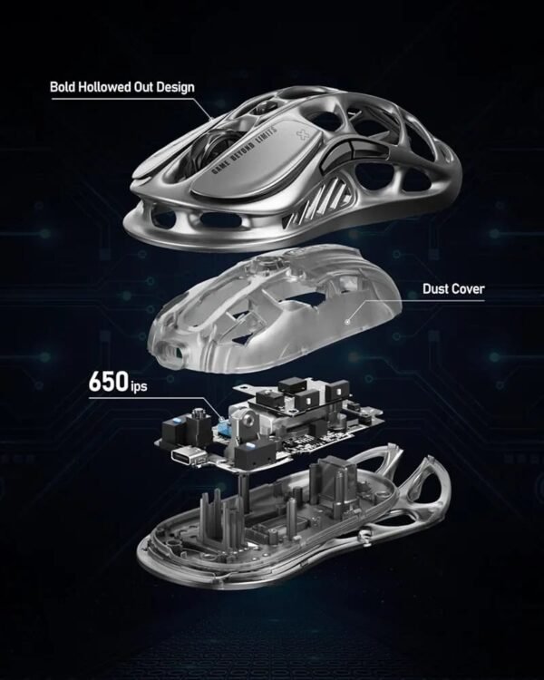 GravaStar Mercury M1 Pro Wireless Gaming Mice - Image 3