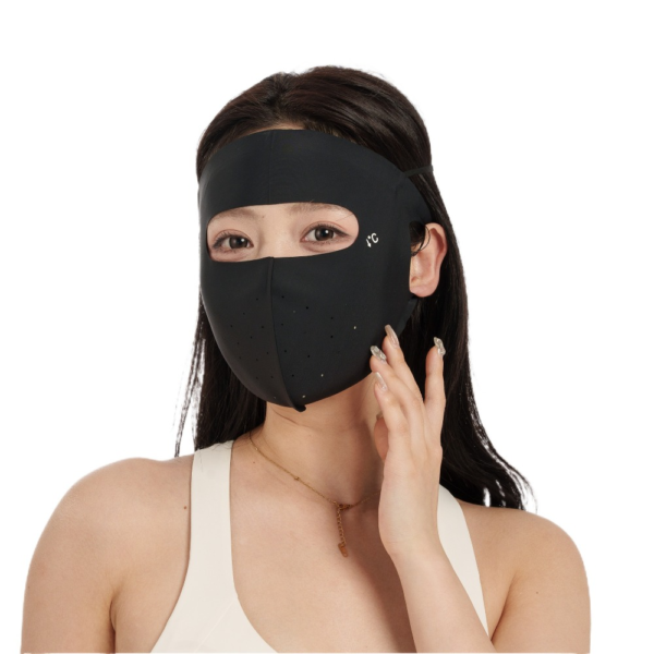 ৪ পিছ -  Anti-UV Ice Silk Sunscreen Mask - Image 4