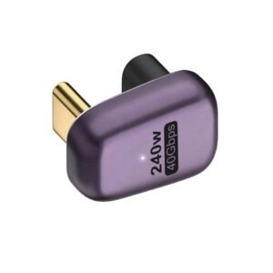 U Shape 240W USB C 180 Degree Adapter (2 Pack)