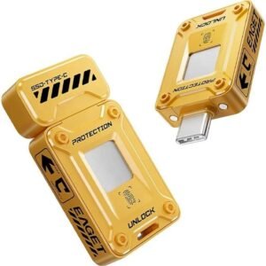 Portable Fingerprint SSD Drive 256 GB Storage